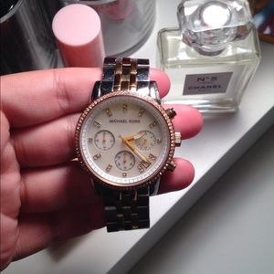 Silver and Gold Michael Kors Watch
